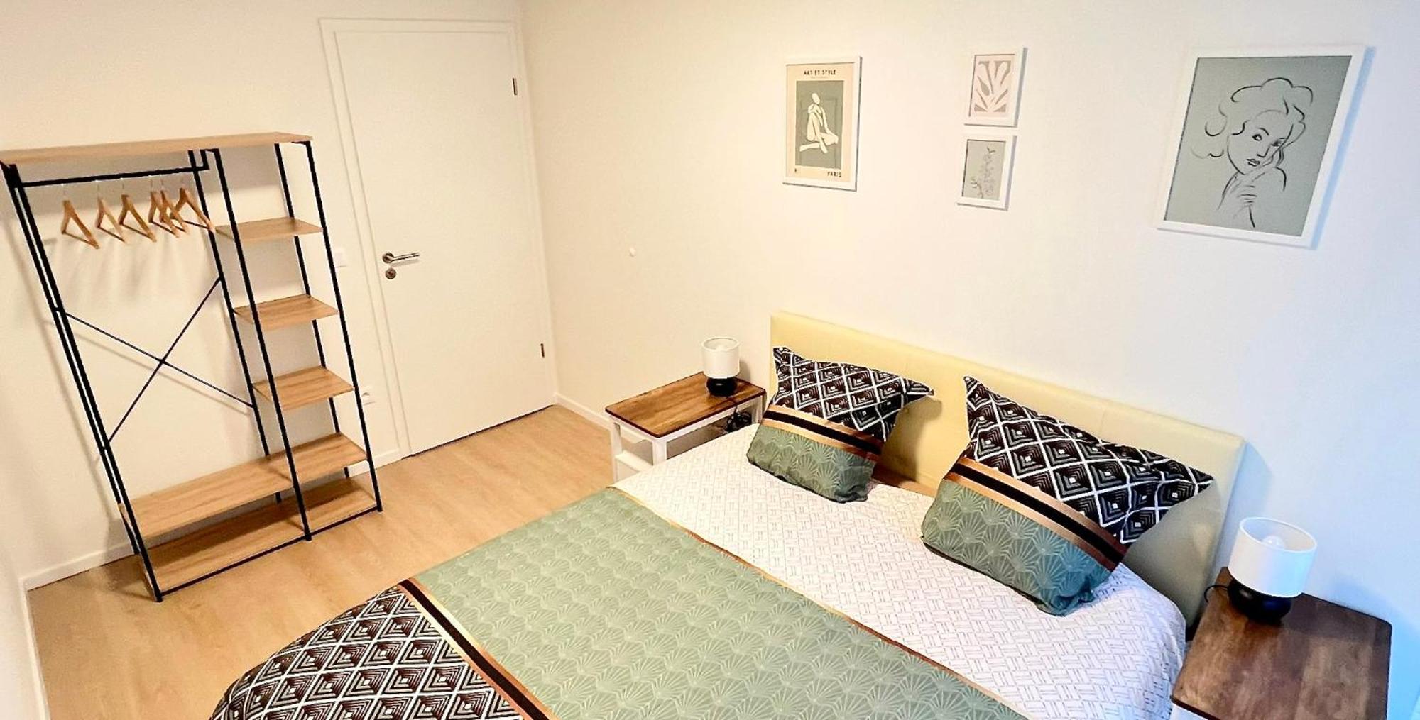 Grand Appart Neuf Lumineux, Parking Gratuit, 10 Min Centre Strasbourg Exterior photo